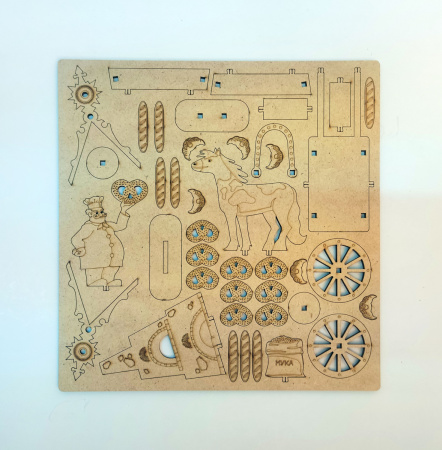 Домик деревянный 