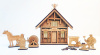 Домик деревянный 