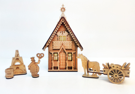 Домик деревянный 