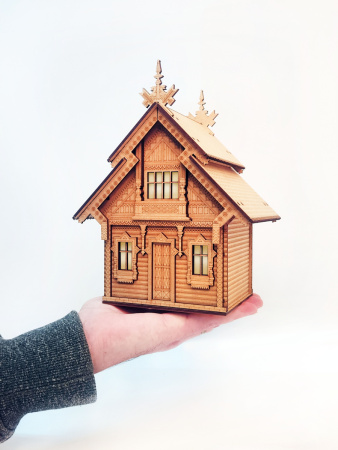 Домик деревянный 