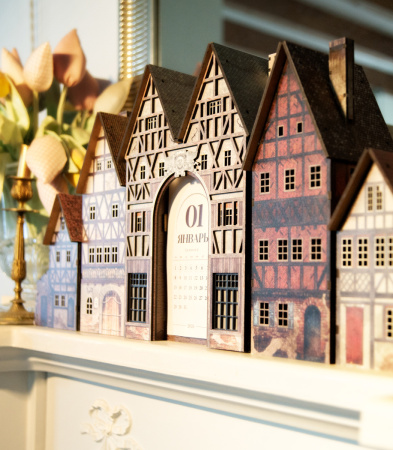 Конструктор Домик Городок Андерсена №7 с календарем 09