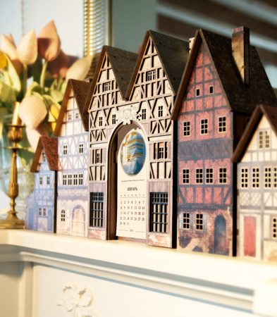Конструктор Домик Городок Андерсена №8 с цветным календарем 09